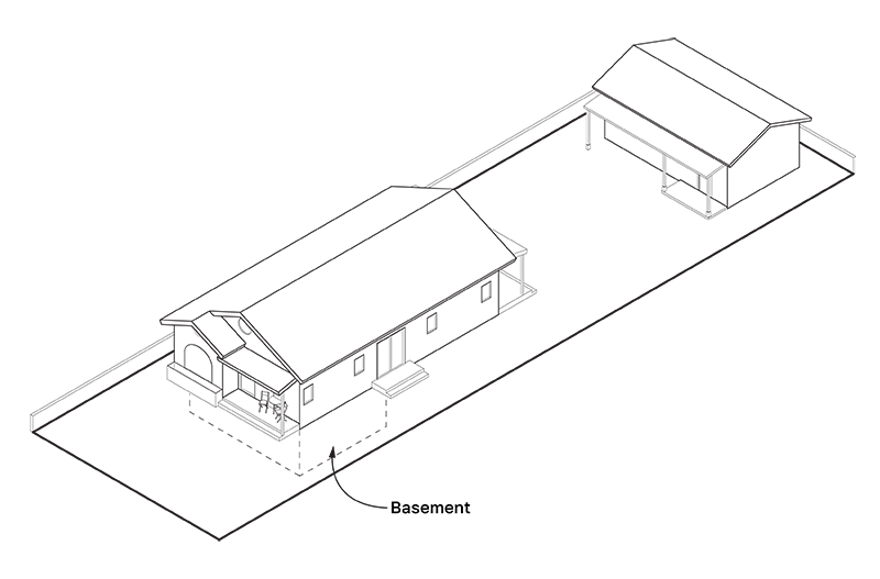 Draft image of Rebuilding a basement or planning a new one will significantly impact your budget and timeline, as well as needing additional studies and reviews to ensure compliance with existing building codes. Other architectural elements like pools and second stories can also be impactful for the rebuild.